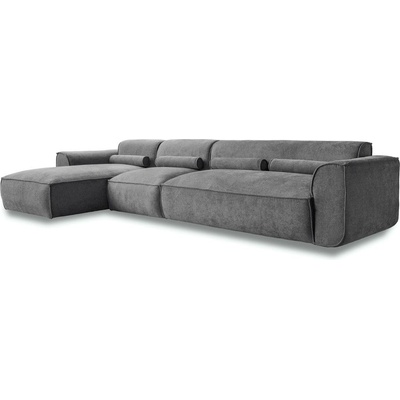 Miuform Сив ъглов диван (ляв ъгъл) Flex Felix - Miuform (2063SO97)
