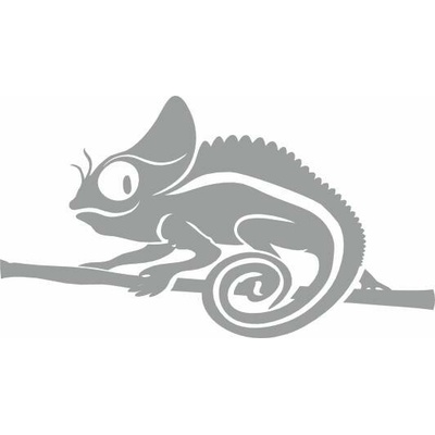 ON-DESIGN Potisk CHAMELEON Barva: stříbrná, Velikost motivu: 8 cm