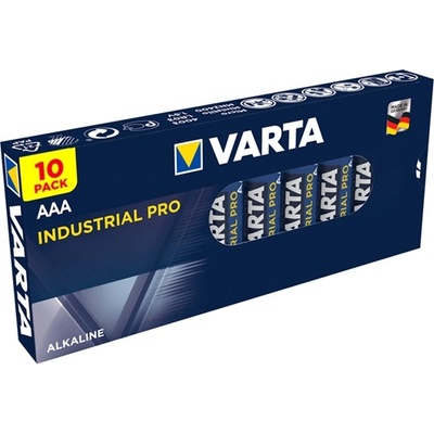 VARTA industrial pro батерия с дълъг живот aaa, алкална, 10 бр. в опаковка 04003211111 (04003211111)