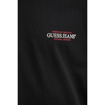 Guess Jeans Памучна тениска Guess Jeans в черно с принт M4BI75 K8FQ4 (M4BI75.K8FQ4)