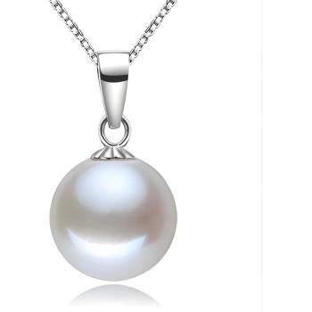 HARAHU Сребърна огърлица с перли kp626 (626)