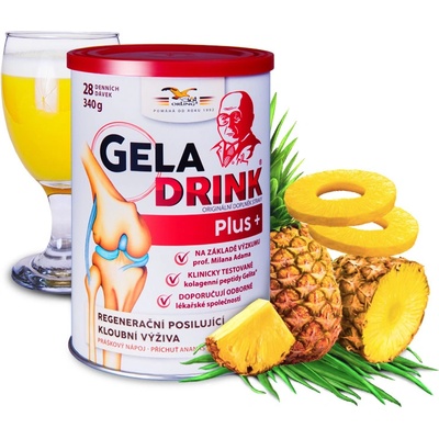 Orling Geladrink Plus ananas 340 g