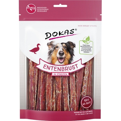 Dokas masový snack poloměkký kachní 4 x 250 g
