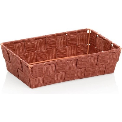 Kela Kôš Alvaro 23x15 cm plast tehlová KL-24561