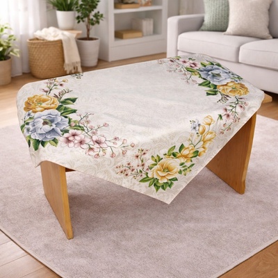 Evenit Gobelínový obrus 037C šípové ruže viacfarebná Bavlna/polyester 100x100 cm