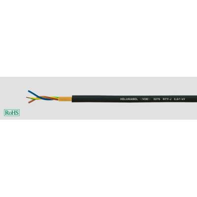 Helu 32112-500 uzemňovací kabel NYY-O 3 x 2.5 mm² černá 500 m