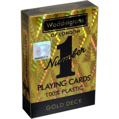 Winning Moves Waddingtons No. 1 Gold Voděodolné hrací karty