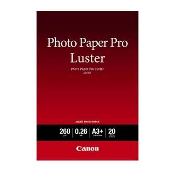 Canon Paper Pro Luster Photo 6211B008, 260 г/м2, A3+, лъскав, мастиленоструен, бял, фотографска хартия (6211B008)