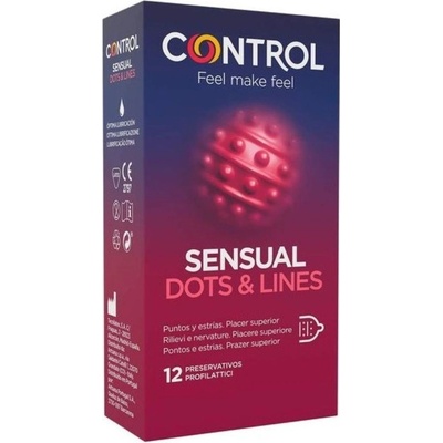 Control SENSUAL DOTS & LINES 12 ks