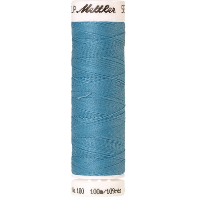Nitě SERALON 100m na univerzální šití, polyester AMANN Mettler - více barev 6677: 0998 světle modrá