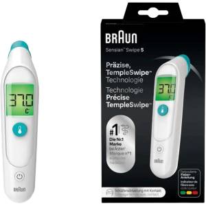 Braun Термометър за чело TempleSwipe BST200 - 1 бр Термометър