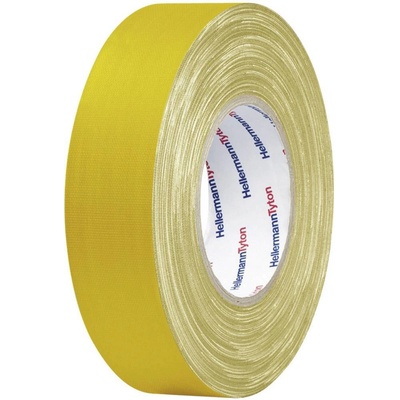 HellermannTyton 712-00202 páska so skleným vláknom 10 m x 19 mm žltá 1 ks