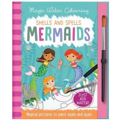 Shells and Spells - Mermaids, Mess Free Activity Book Copper Jenny