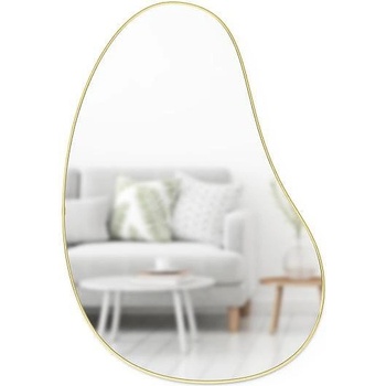 Image 1 of Umbra hk ltd (Канада) Огледало за стена umbra hubba pebble - цвят месинг (umbra 1018529-104)