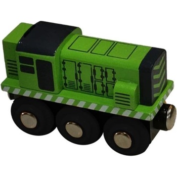 Babu влакчета - Машинка св. зелена