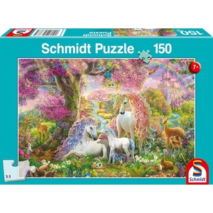 Schmidt Spiele Пъзел Schmidt от 150 части - Цветя и еднорози (56387) - ozone