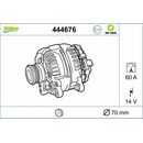 Alternátor VALEO 444676
