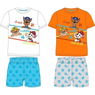 Chlapčenské pyžamo Paw Patrol 52041754 biela modrá