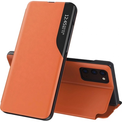 Samsung Elegantен книжен калъф View Case за Samsung Galaxy A72 4G/Galaxy A72 5G/Galaxy A72 - Оранжев KP10640