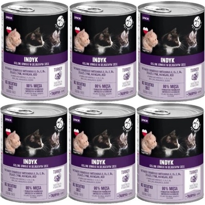 PetRepublic kúsky v omáčke s morčacím mäsom 6 x 400 g