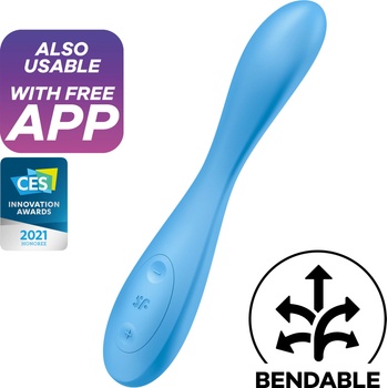 Image 1 of Satisfyer G-Spot Flex 4+ Blue