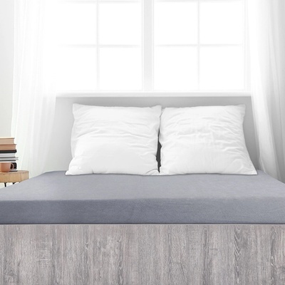 4Home froté prestieradlo Ideál sivá 160x200
