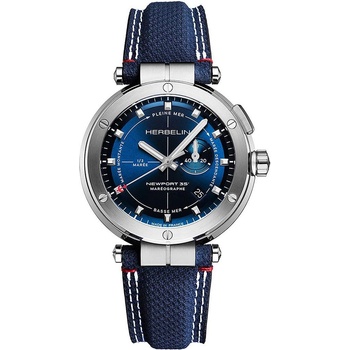 Herbelin Часовник Herbelin Newport Mareographe 24688A15 (24688A15)