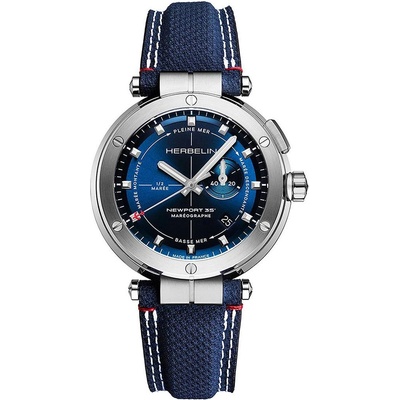 Herbelin Часовник Herbelin Newport Mareographe 24688A15 (24688A15)