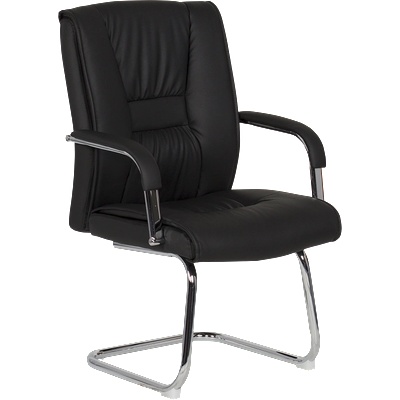 Bittel Посетителски стол Carmen 6540 - черен LUX (3520719)