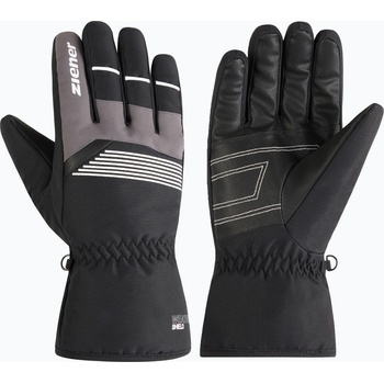 ZIENER Мъжки скиорски ръкавици ZIENER Gevin Z black/white