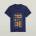 G Star Тениска G Star Painted RAW Graphic T-Shirt - Ballpen Blue
