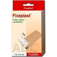 FIXAplast CLASSIC náplasť textilná s vankúšikom 1 m x 8 cm