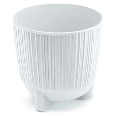 PROSPERPLAST Květináč RYFO N bílý10,7cm 06437328