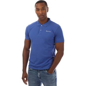 AQUASCUTUM Men's Short-Sleeve Polo - Royal/White