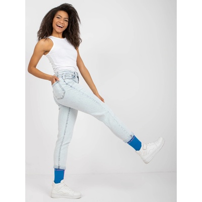 Jeans trousers-MR-SP-251-1.95-light blue šedá