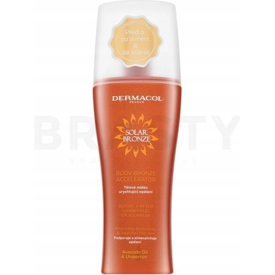 Dermacol Solar Bronze tělové mléko urychlující opalování 200 ml