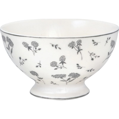 Green Gate Porcelánová miska Sabine white 400 ml