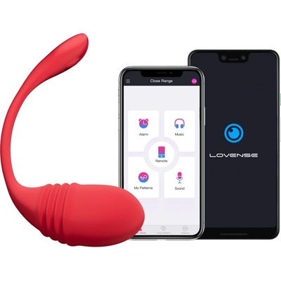 Lovense Vulse App-Controlled Thrusting Egg Vibrator – Zboží Dáma