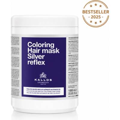 Kallos Maska na vlasy Silver Reflex 1000 ml – Sleviste.cz