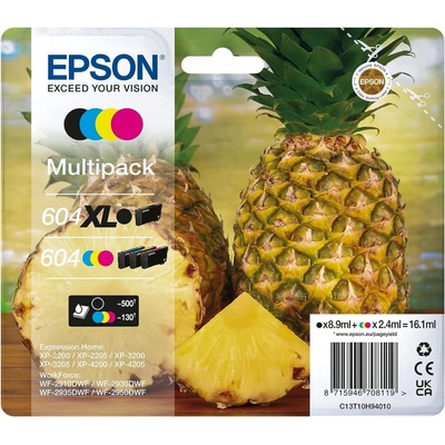 Epson 604 XL Black + 604 Multipack - originálny