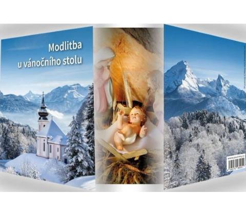 Modlitba u vánočního stolu