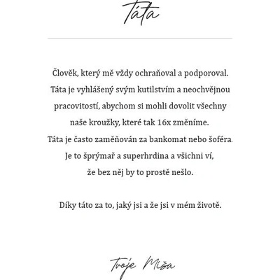 Plakát Táta