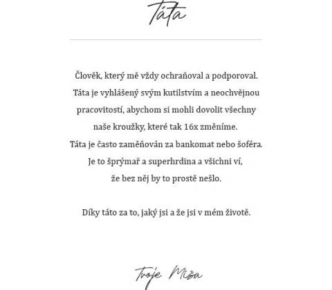 Plakát Táta