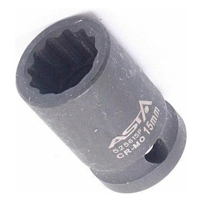 ASTA 525615P Hlavice nástrčná úderová 1/2" 15 mm, 12hranná -
