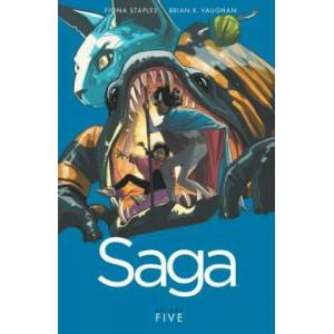 Saga Volume 5 (ISBN: 9781632154385)
