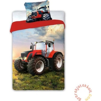Faro Obliečky Červený traktor 140x200 70x90