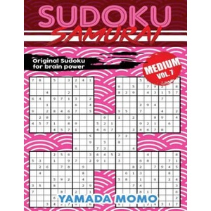 Sudoku Samurai Medium: Original Sudoku For Brain Power Vol. 7: Include 500 Puzzles Sudoku Samurai Medium Level (ISBN: 9781532746925)