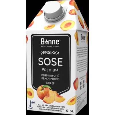 Bonne Ovocné pyré 100% Broskev 0,5 l