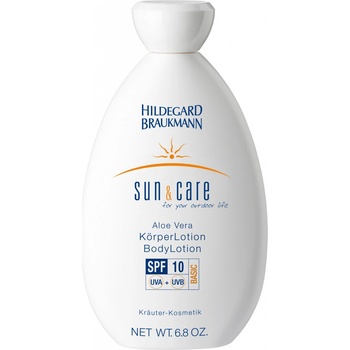 Hildegard Braukmann Sun & Care Aloe Vera Krper Lotion opalovac tlov  mlko SPF10 200 ml - Heureka.cz