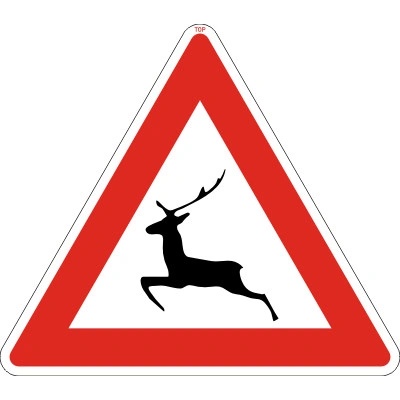 Dopravní Značka A14 velká Zvěř